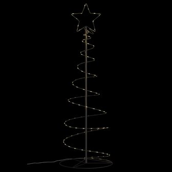 LED-kerstboom 100 LEDs warm wit 150 cm 7