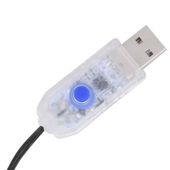 Lichtsnoer 400 LED&amp;apos;s voor binnen en buiten 40 m koudwit  3