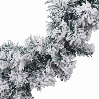 Kerstslinger met LED-lampjes groen 5 m PVC 5
