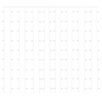 Lichtgordijn met 300 LED&amp;apos;s en 8 functies 3x3 m koudwit 3