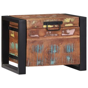 Opbergkisten Multikleur 40 x 30 x 30 cm Massief gerecycled hout 1