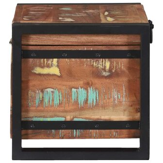 Opbergkisten Multikleur 40 x 30 x 30 cm Massief gerecycled hout 6
