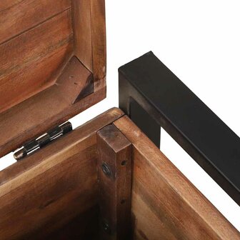 Opbergkisten Multikleur 40 x 30 x 30 cm Massief gerecycled hout 9