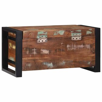 Opbergkisten Multikleur 60 x 30 x 30 cm Massief gerecycled hout 7