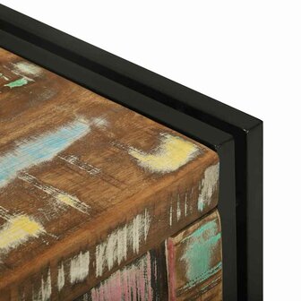 Opbergbox met opslag 50 x 50 x 50 cm Massief Gerecycled Hout 8