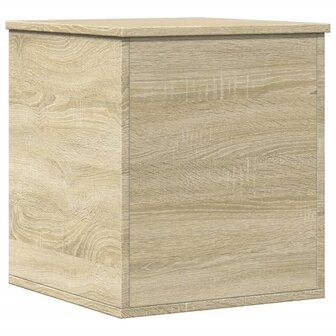Opbergbox 40x42x46 cm bewerkt hout sonoma eikenkleurig 6