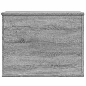Opbergbox 60x42x46 cm bewerkt hout grijs sonoma eikenkleurig 4