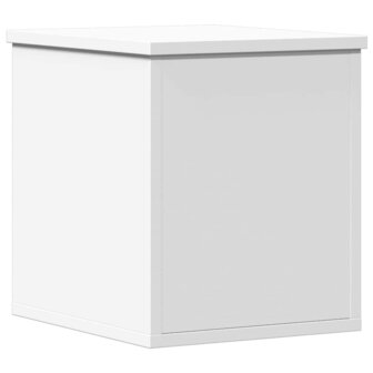 Opbergbox 30x35x35 cm bewerkt hout wit 2