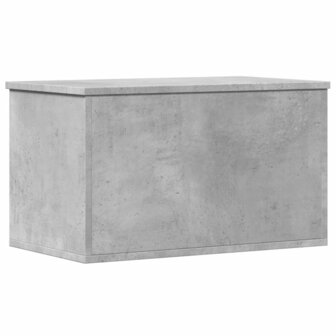 Opbergbox 60x35x35 cm bewerkt hout betongrijs 2