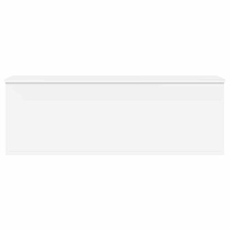 Opbergbox 102x35x35 cm bewerkt hout wit 4