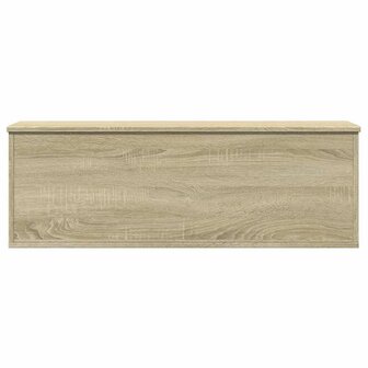 Opbergbox 102x35x35 cm bewerkt hout sonoma eikenkleurig 4