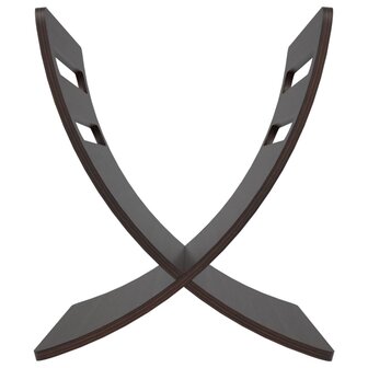 Tijdschriftenrek vloermodel hout bruin  6