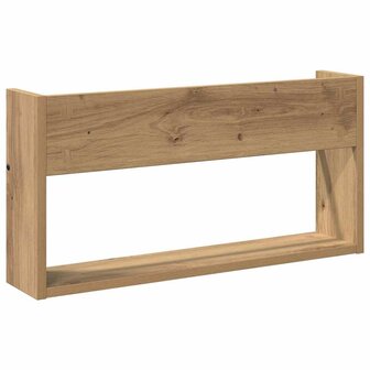 Tijdschriftenrek met plank 2 pcs Artisan Eiken 60 x 12 x 30 cm 8