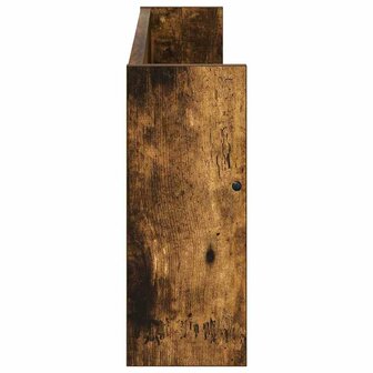 Tijdschriftenrek Gerookt eiken 80 x 12 x 30 cm Bewerkt hout 6