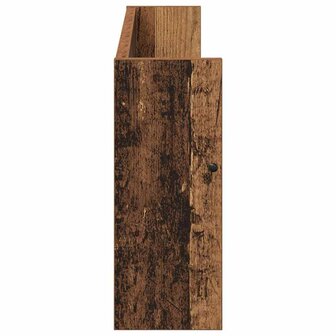Tijdschriftenrek 2 pcs Oudhout 80 x 12 x 30 cm Bewerkt hout 7