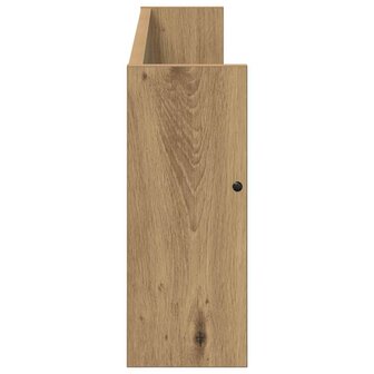 Tijdschriftenrek met plank 2 pcs Artisan Eiken 80 x 12 x 30 cm 6