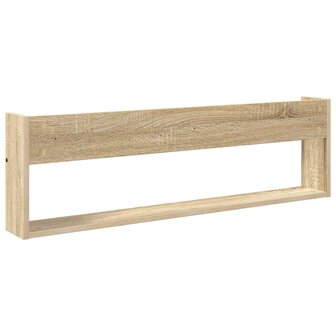 Tijdschriftenrek met plank 2 pcs Sonoma Eiken 100 x 12 x 30 cm 8
