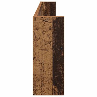 Tijdschriftenrek met plank Oudhout 100 x 12 x 30 cm Bewerkt hout 6