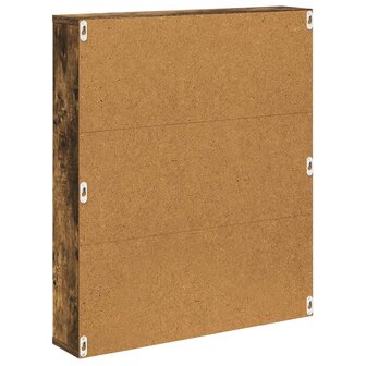 Tijdschriftenrek Gerookt eiken 60 x 12 x 70 cm Bewerkt hout 7