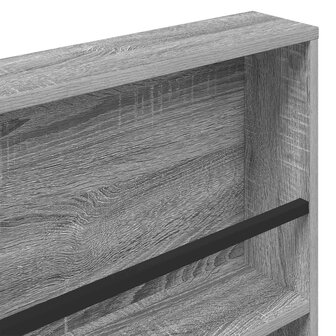 Tijdschriftenrek Grijs Sonoma 60 x 12 x 70 cm Bewerkt hout 8