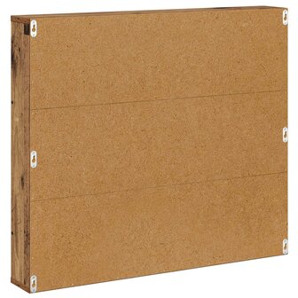 Tijdschriftenrek met plank Oudhout 80 x 12 x 70 cm Bewerkt hout 7
