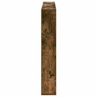 Tijdschriftenrek Gerookt eiken 100 x 12 x 70 cm Bewerkt hout 6