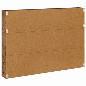 Tijdschriftenrek met plank Oudhout 100 x 12 x 70 cm Bewerkt hout 7