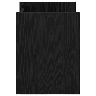 Tijdschriftenrek Zwart Eiken 35 x 35 x 45 cm Bewerkt hout 6