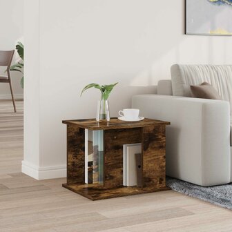 Tijdschriftenrek Gerookt eiken 35 x 35 x 45 cm Bewerkt hout 4