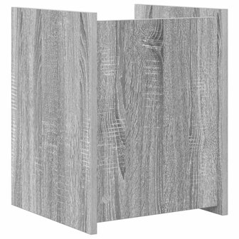 Tijdschriftenrek Grijs Sonoma 35 x 35 x 45 cm Bewerkt hout 7