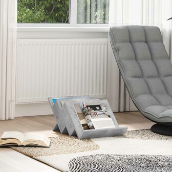 Tijdschriftenrek Concerte Grijs 53 x 40 x 28.5 cm Bewerkt hout 1