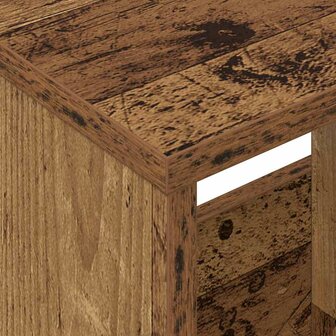 Tijdschriftenrek Oudhout 35 x 30 x 45 cm 9