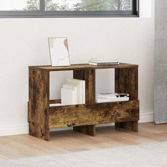 Tijdschriftenrek Gerookt eiken 68,5 x 30 x 45 cm 1