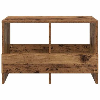 Tijdschriftenrek Oudhout 68,5 x 30 x 45 cm 6