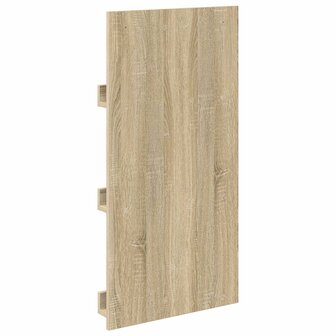 Tijdschriftenrek Sonoma Eiken 51 x 11 x 102 cm Bewerkt hout 7
