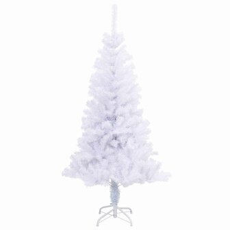 Kunstkerstboom met 150 LED Wit 120 cm PVC en Staal 5