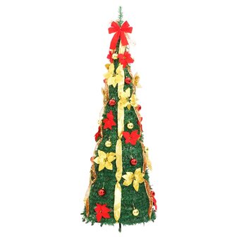 Kunstkerstboom pop-up 50 LED&amp;apos;s 120 cm groen 5