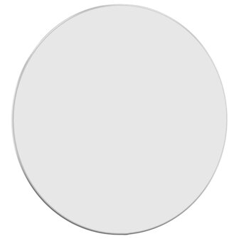 Wandspiegel rond &Oslash;60 cm zilverkleurig 3