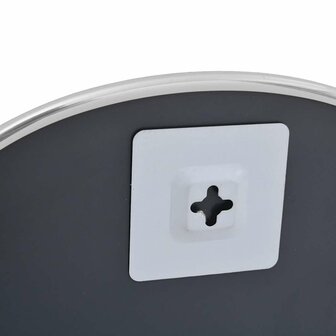 Wandspiegel 50x35 cm zilverkleurig 6