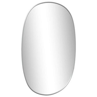 Wandspiegel 60x40 cm zilverkleurig 4