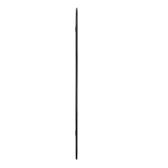 Wandspiegel 60x25 cm zwart 4