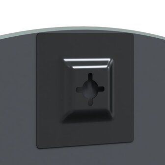 Wandspiegel Rond &Oslash; 30 cm gehard glas 6