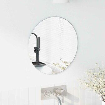 Wandspiegel Rond &Oslash; 40 cm gehard glas 3