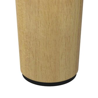 Meubelpoten 12 pcs Bruin &Oslash; 44 x 100 mm Massief Eucalyptus Hout 8