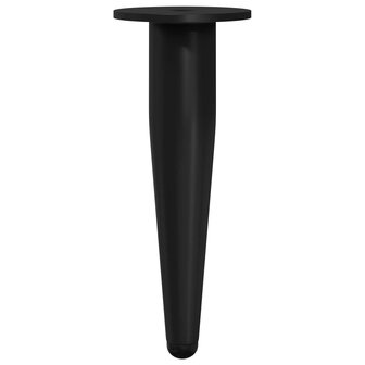 Meubelpoten 12 pcs Zwart &Oslash; 40 x 98 mm IJzer 4