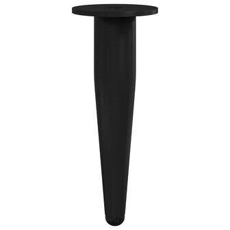 Meubelpoten 12 pcs Zwart &Oslash; 40 x 98 mm IJzer 5