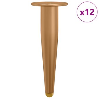 Staande Poten 12 pcs Goud 98 x 40 mm IJzer 2