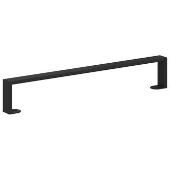 Meubelpoten 2 pcs Zwart 596 x 40,5 x 100 mm IJzer 6