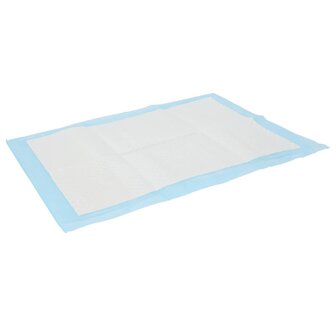 Niet-geweven stof huisdier trainingspad 100 pcs Blauw en Wit 6