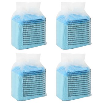 Niet-geweven stof huisdier trainingspad 200 pcs Blauw en Wit 4